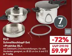 Kaufland ELO Schnellkochtopf-Set Praktika XL Angebot