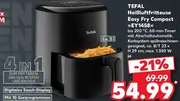 Kaufland TEFAL Heißluftfritteuse Easy Fry Compact EY 1458 Angebot