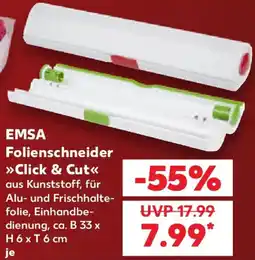 Kaufland EMSA Folienschneider Click & Cut Angebot