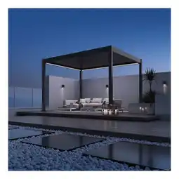 Netto Marken-Discount Weide Deluxe Elektrischer Pavillon Terrassenüberdachung Aluminium Led 3X4 M Angebot