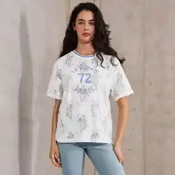 NKD Damen-T-Shirt mit Spitze Angebot
