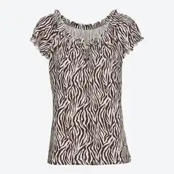 NKD Damen-T-Shirt mit All-Over-Print Angebot