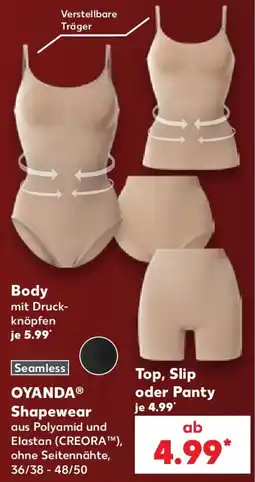 Kaufland OYANDA Shapewear Angebot