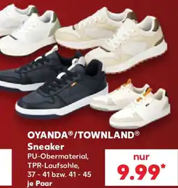 Kaufland OYANDA/TOWNLAND Sneaker Angebot