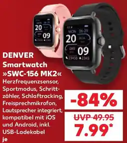 Kaufland DENVER Smartwatch SWC-156 MK2 Angebot