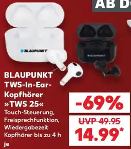Kaufland BLAUPUNKT TWS-In-Ear-Kopfhörer TWS 25 Angebot