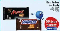 Edeka Mars, Snickers oder Bounty Angebot