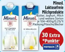 Edeka MinusL Laktosefreie Milchprodukte Angebot