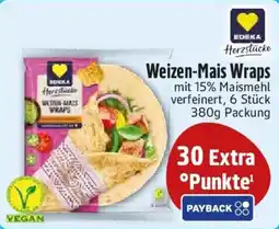 Edeka EDEKA Herzstücke Weizen-Mais Wraps Angebot
