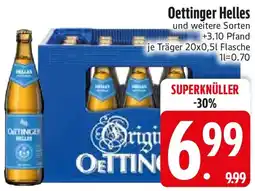 Edeka Oettinger Helles Angebot