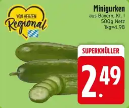 Edeka Minigurken Angebot