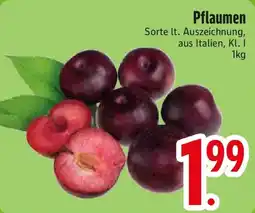 Edeka Pflaumen Angebot
