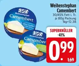 Edeka Weihenstephan Camembert Angebot