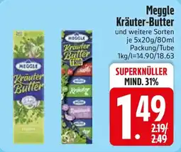 Edeka Meggle Kräuter-Butter Angebot