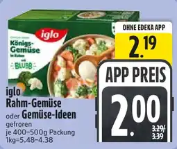 Edeka iglo Rahm-Gemüse oder Gemüse-Ideen Angebot