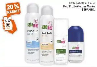 Müller Deo Produkte der Marke SEBAMED Angebot