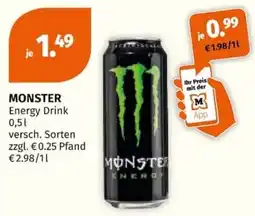 Müller MONSTER Energy Drink Angebot