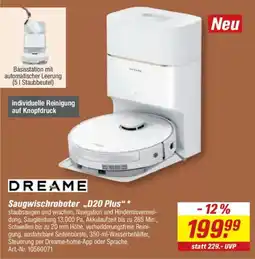 toom Baumarkt DREAME Saugwischroboter "D20 Plus" Angebot