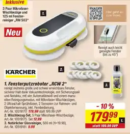 toom Baumarkt Karcher Fensterputzroboter „RCW 2“ Angebot