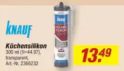toom Baumarkt Knauf Küchensilikon Angebot