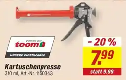 toom Baumarkt toom Kartuschenpresse Angebot