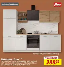toom Baumarkt Küchenblock „Prego“ Angebot