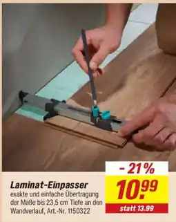 toom Baumarkt Laminat-Einpasser Angebot
