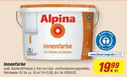 toom Baumarkt Alpina Innenfarbe Angebot