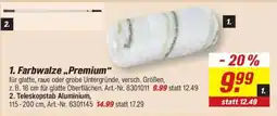 toom Baumarkt Farbwalze "Premium" Angebot