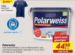 toom Baumarkt Polarweiss Angebot