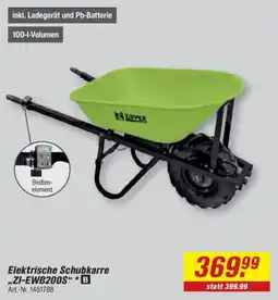 toom Baumarkt Elektrische Schubkarre ZI-EWB200S Angebot