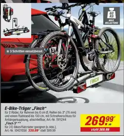toom Baumarkt E-Bike-Träger "Finch" Angebot