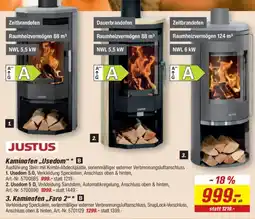toom Baumarkt Justus Kaminofen „Faro 2“ Angebot