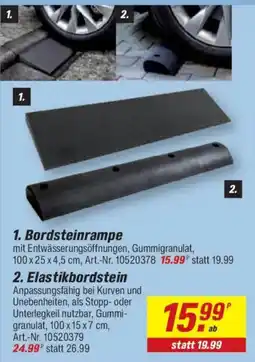 toom Baumarkt Bordsteinrampe Angebot