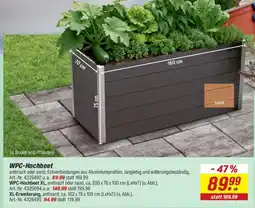 toom Baumarkt WPC-Hochbeet Angebot