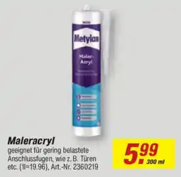 toom Baumarkt Metylan Maleracryl Angebot