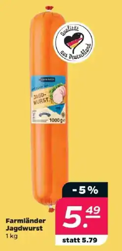 Netto Farmländer Jagdwurst Angebot