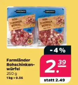 Netto Farmländer Rohschinken-würfel Angebot