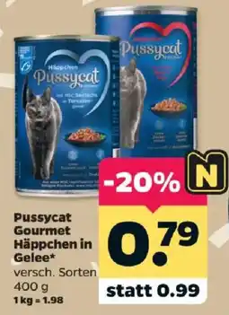 Netto Pussycat Gourmet Häppchen in Gelee* Angebot