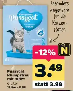 Netto Pussycat Klumpstreu mit Duft Angebot