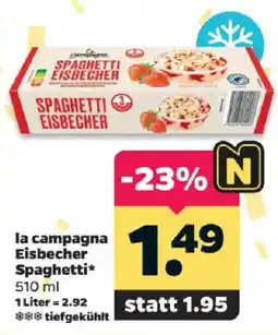 Netto la campagna Eisbecher Spaghetti* Angebot