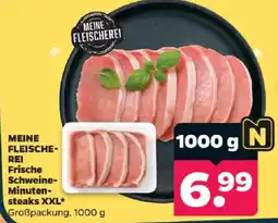 Netto MEINE FLEISCHEREI Frische Schweine-Minuten-steaks XXL* Angebot