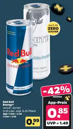 Netto Red Bull Energy Drink Angebot
