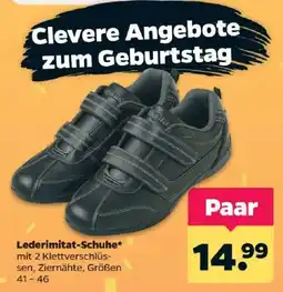 Netto Lederimitat-Schuhe* Angebot