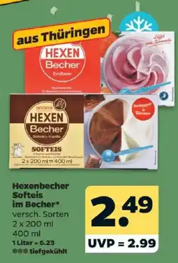Netto Hexenbecher Softeis im Becher Angebot