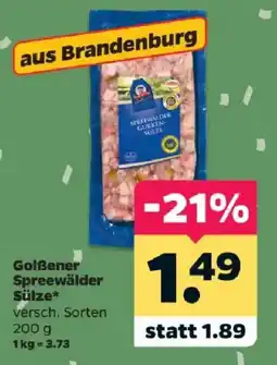 Netto Golßener Spreewälder Sülze* Angebot