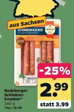 Netto Radeberger Schinkenknacker Angebot