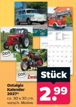 Netto Ostalgie Kalender 2027 Angebot