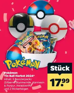 Netto Pokémon Tin Ball Herbst 2024 Angebot