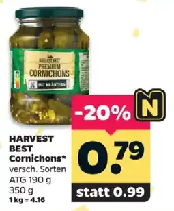 Netto HARVEST BEST Cornichons* Angebot